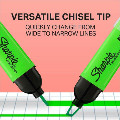 Sharpie Clear View Highlighter - Assorted Ink - 3 / Pack