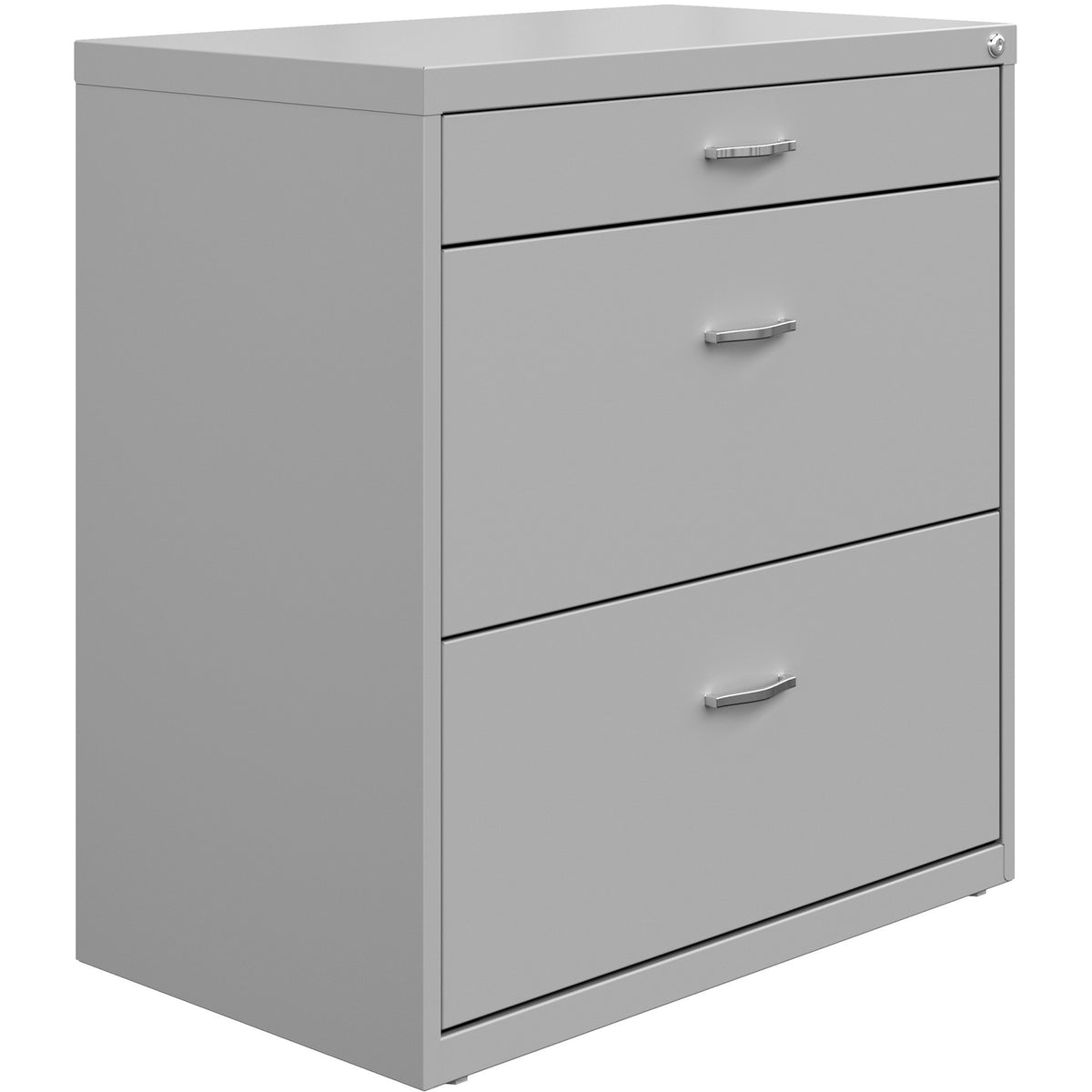 NuSparc Pencil Drawer Lateral File - 30" Width x 17.6" Depth x 31.7" Height - 2 x Drawer(s) for File, Pencil - Letter - 