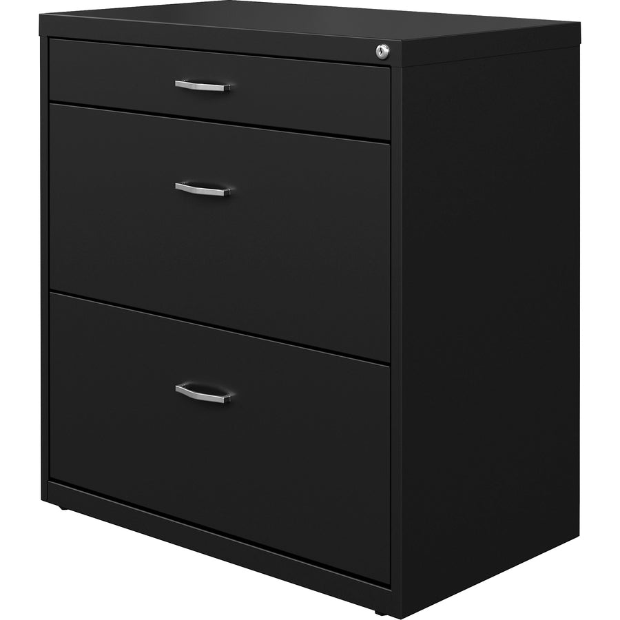 NuSparc Pencil Drawer Lateral File - 30" Width x 17.6" Depth x 31.7" Height - 2 x Drawer(s) for File, Pencil - Letter - 