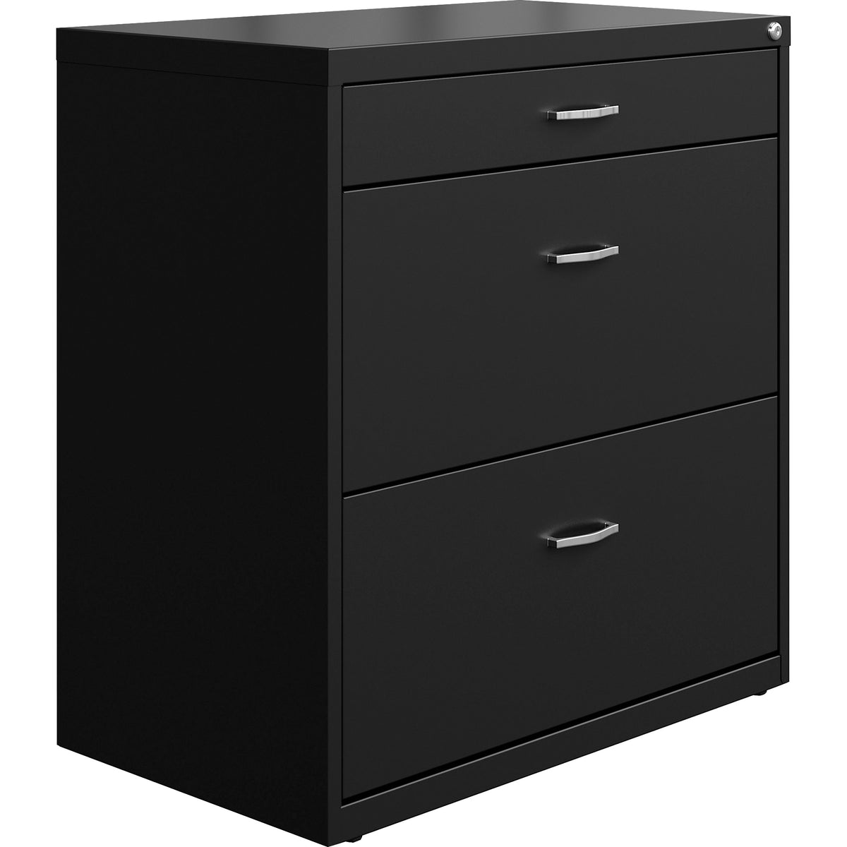NuSparc Pencil Drawer Lateral File - 30" Width x 17.6" Depth x 31.7" Height - 2 x Drawer(s) for File, Pencil - Letter - 
