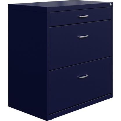 NuSparc Pencil Drawer Lateral File - 30" Width x 17.6" Depth x 31.7" Height - 2 x Drawer(s) for File, Pencil - Letter - 