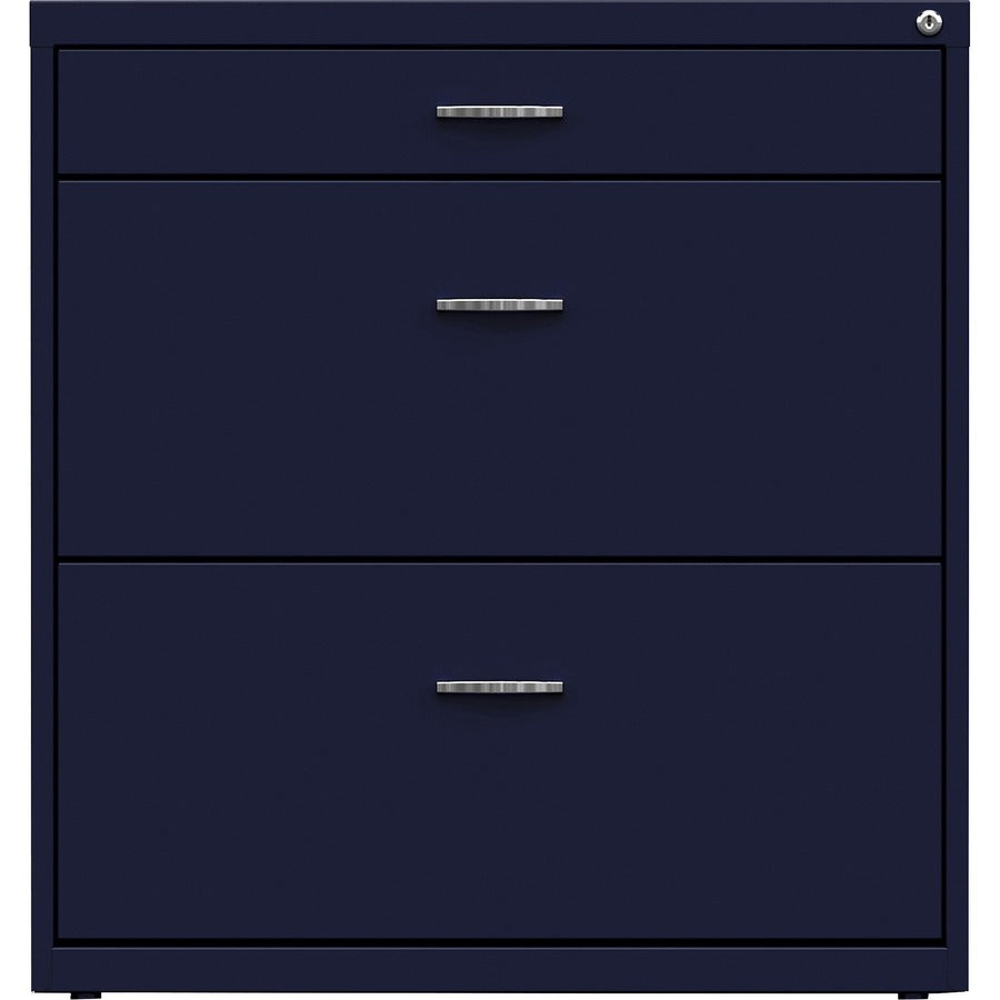 NuSparc Pencil Drawer Lateral File - 30" Width x 17.6" Depth x 31.7" Height - 2 x Drawer(s) for File, Pencil - Letter - 