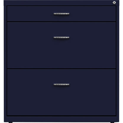 NuSparc Pencil Drawer Lateral File - 30" Width x 17.6" Depth x 31.7" Height - 2 x Drawer(s) for File, Pencil - Letter - 