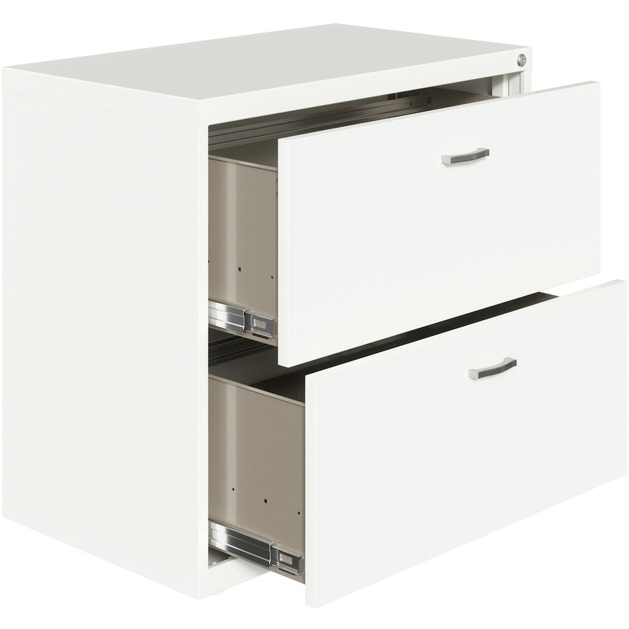 NuSparc 2-Drawer Lateral File - 30" Width x 17.6" Depth x 27.7" Height - 2 x Drawer(s) for File - Letter - Lateral
