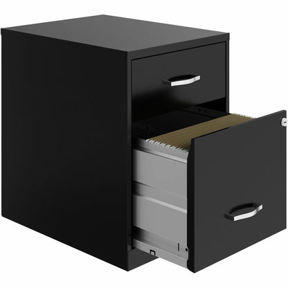 NuSparc File Cabinet - 14.2" Width x 18" Depth x 19" Height - 2 x Drawer(s) for Box, File - Letter - Vertical - 1 Each