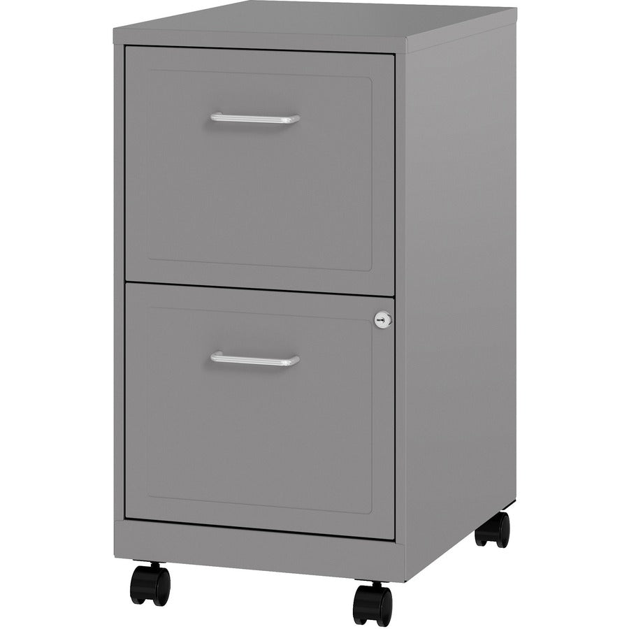 NuSparc Mobile File Cabinet - 14.2" Width x 18" Depth x 26.5" Height for File - Letter - 1 Each