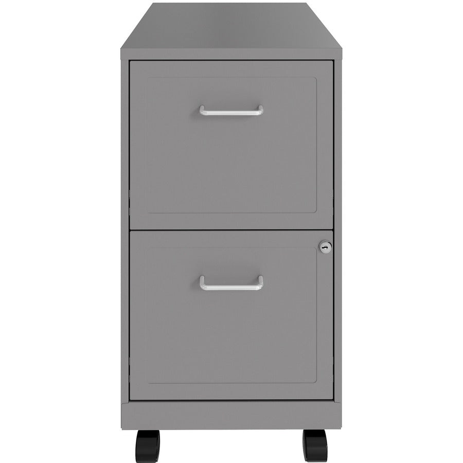 NuSparc Mobile File Cabinet - 14.2" Width x 18" Depth x 26.5" Height for File - Letter - 1 Each