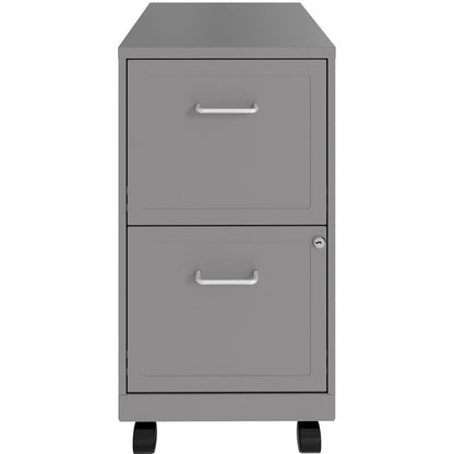 NuSparc Mobile File Cabinet - 14.2" Width x 18" Depth x 26.5" Height for File - Letter - 1 Each