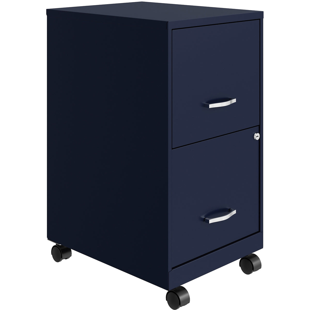 NuSparc Mobile File Cabinet - 14.2" Width x 18" Depth x 26.5" Height for File - Letter - 1 Each