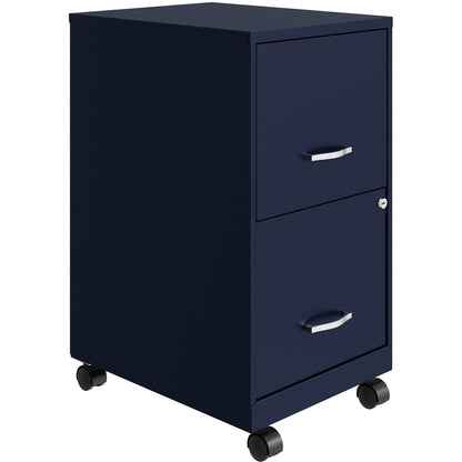 NuSparc Mobile File Cabinet - 14.2" Width x 18" Depth x 26.5" Height for File - Letter - 1 Each