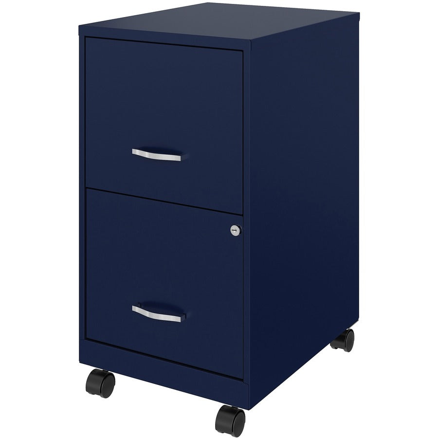 NuSparc Mobile File Cabinet - 14.2" Width x 18" Depth x 26.5" Height for File - Letter - 1 Each