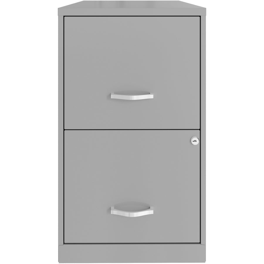 NuSparc File Cabinet - 14.2" Width x 18" Depth x 24.5" Height - 2 x Drawer(s) for File - Letter - Vertical - 1 Each