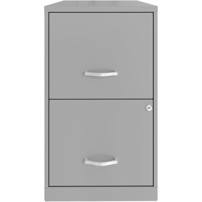 NuSparc File Cabinet - 14.2" Width x 18" Depth x 24.5" Height - 2 x Drawer(s) for File - Letter - Vertical - 1 Each
