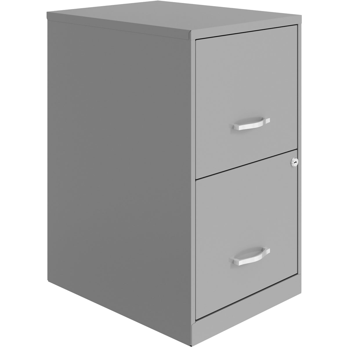 NuSparc File Cabinet - 14.2" Width x 18" Depth x 24.5" Height - 2 x Drawer(s) for File - Letter - Vertical - 1 Each