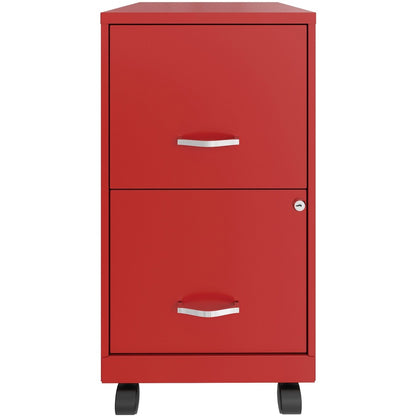 NuSparc Mobile File Cabinet - 14.2" Width x 18" Depth x 26.5" Height for File - Letter - 1 Each