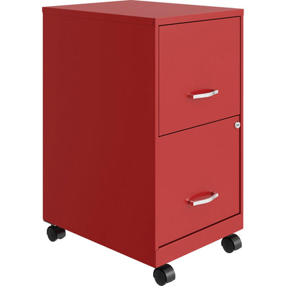 NuSparc Mobile File Cabinet - 14.2" Width x 18" Depth x 26.5" Height for File - Letter - 1 Each