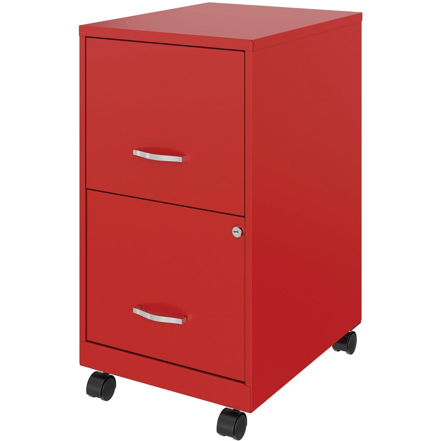 NuSparc Mobile File Cabinet - 14.2" Width x 18" Depth x 26.5" Height for File - Letter - 1 Each