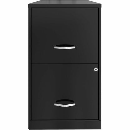 NuSparc File Cabinet - 14.2" Width x 18" Depth x 24.5" Height - 2 x Drawer(s) for File - Letter - Vertical - 1 Each