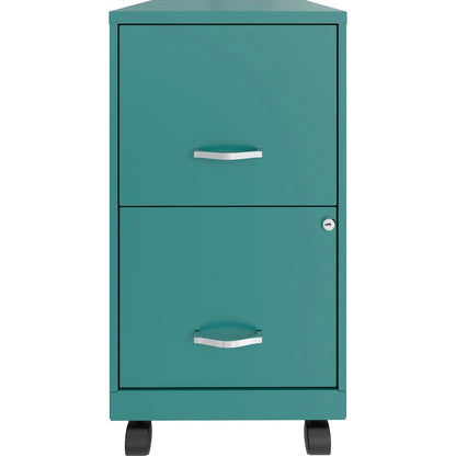 NuSparc Mobile File Cabinet - 14.2" Width x 18" Depth x 26.5" Height for File - Letter - 1 Each