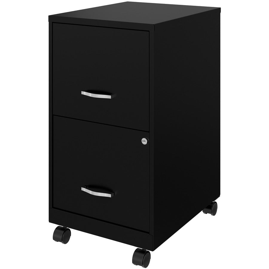 NuSparc Mobile File Cabinet - 14.2" Width x 18" Depth x 26.5" Height for File - Letter - 1 Each