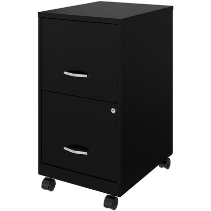 NuSparc Mobile File Cabinet - 14.2" Width x 18" Depth x 26.5" Height for File - Letter - 1 Each