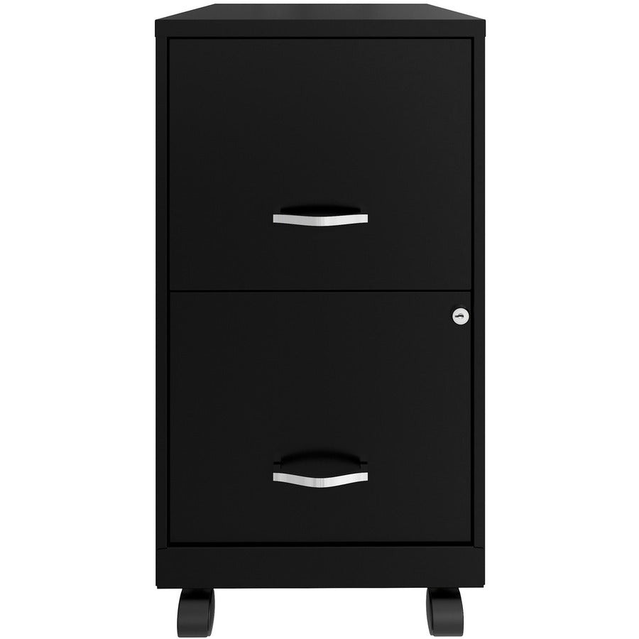 NuSparc Mobile File Cabinet - 14.2" Width x 18" Depth x 26.5" Height for File - Letter - 1 Each