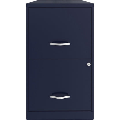 NuSparc File Cabinet - 14.2" Width x 18" Depth x 24.5" Height - 2 x Drawer(s) for File - Letter - Vertical - 1 Each