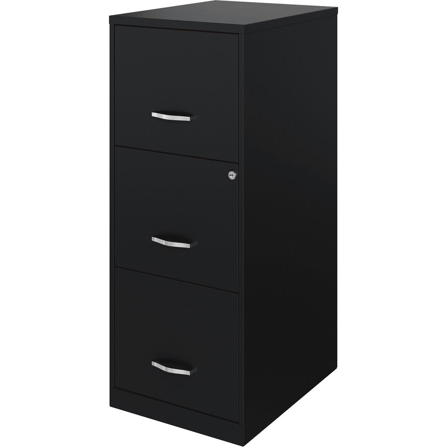 NuSparc Vertical File Cabinet - 14.2" Width x 18" Depth x 35.5" Height - 3 x Drawer(s) for File - Letter - Vertical - 1 