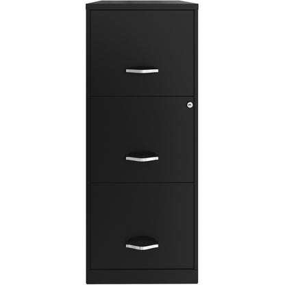 NuSparc Vertical File Cabinet - 14.2" Width x 18" Depth x 35.5" Height - 3 x Drawer(s) for File - Letter - Vertical - 1 