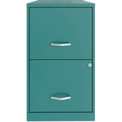 NuSparc File Cabinet - 14.2" Width x 18" Depth x 24.5" Height - 2 x Drawer(s) for File - Letter - Vertical - 1 Each