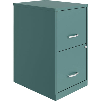 NuSparc File Cabinet - 14.2" Width x 18" Depth x 24.5" Height - 2 x Drawer(s) for File - Letter - Vertical - 1 Each