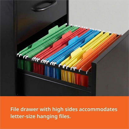 NuSparc File Organizer Cabinet - 14.2" Width x 18" Depth x 24.5" Height - 2 x Drawer(s) for File - Letter - 1 Each
