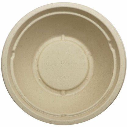 World Centric Compostable Fiber Bowl - Food, Soup, Ice Cream, Salad, Commercial - Disposable - Natural - Fiber Body - 12