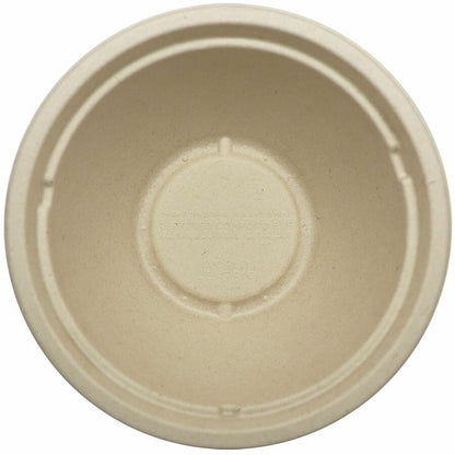 World Centric Compostable Fiber Bowls - Food, Soup, Ice Cream, Salad, Commercial - Disposable - Natural - Fiber, Bamboo 