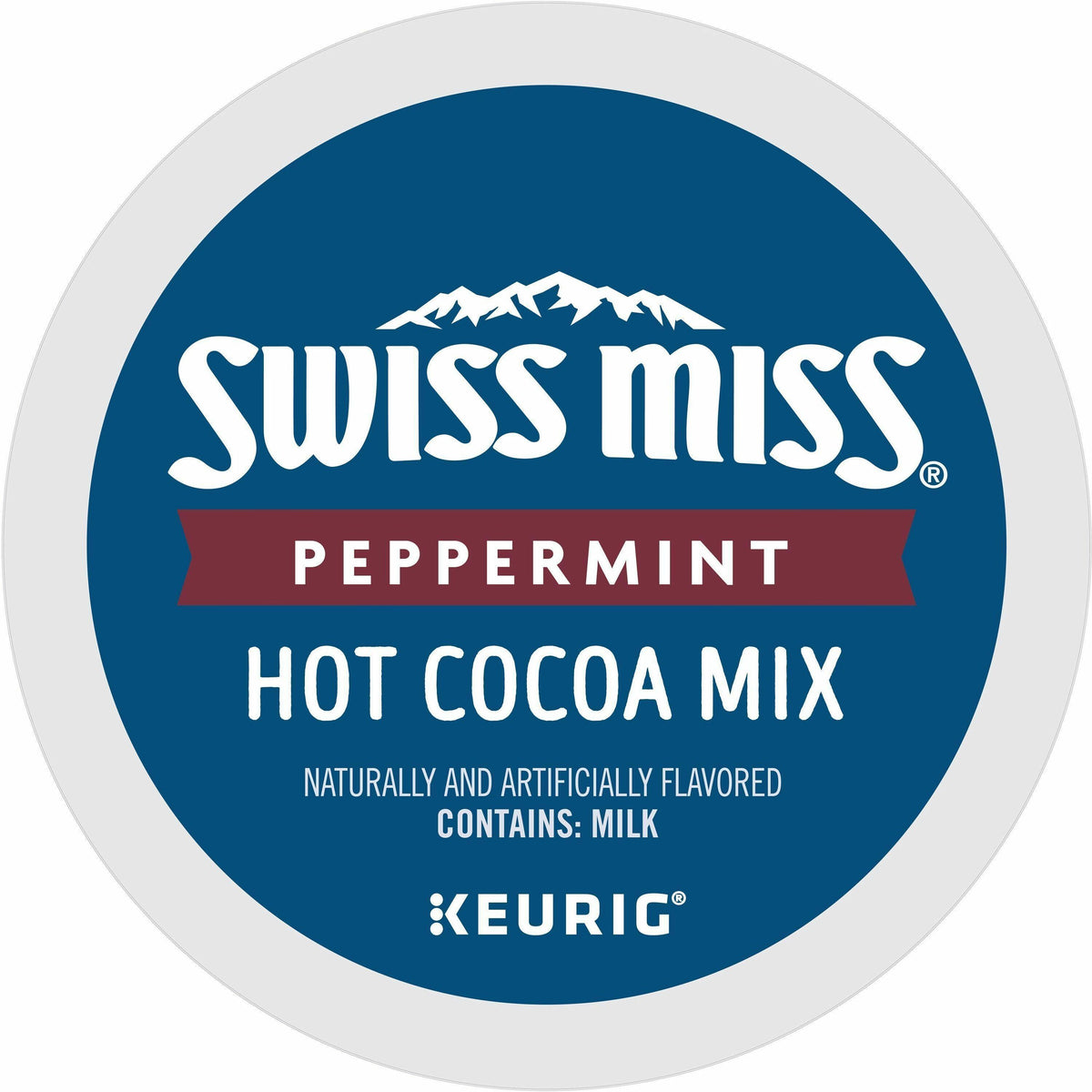 Swiss Miss® K-Cup Peppermint Hot Cocoa - Hot Cocoa, Peppermint - 22 / Box