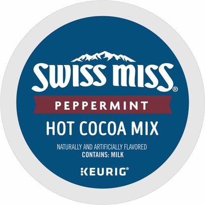 Swiss Miss® K-Cup Peppermint Hot Cocoa - Hot Cocoa, Peppermint - 22 / Box