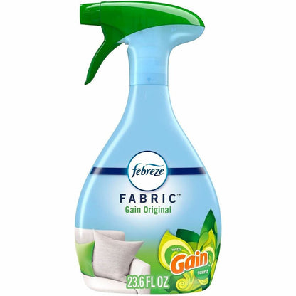 Febreze Fabric Refresher - For Fabric - Spray - 23.6 fl oz (0.7 quart) - Gain Scent - Blue