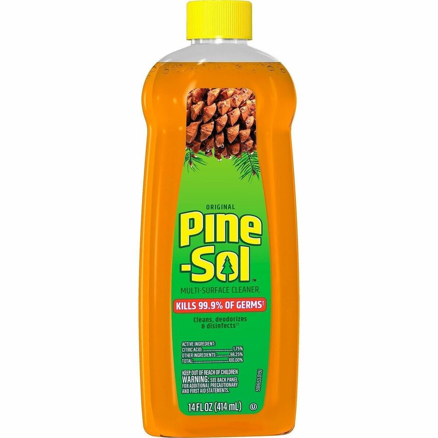 Pine-Sol Multi-Surface Cleaner - For Multi Surface - Concentrate - Liquid - 14 fl oz (0.4 quart) - Original Scent - 12 /