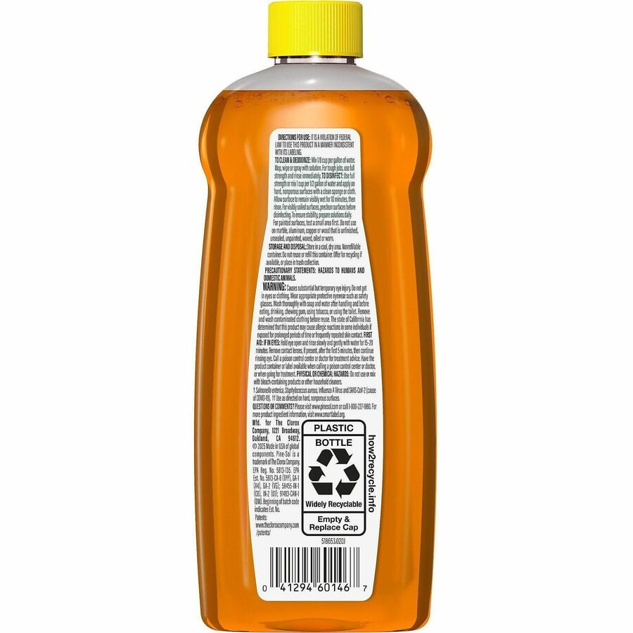 Pine-Sol Multi-Surface Cleaner - For Multi Surface - Concentrate - Liquid - 14 fl oz (0.4 quart) - Original Scent - 12 /