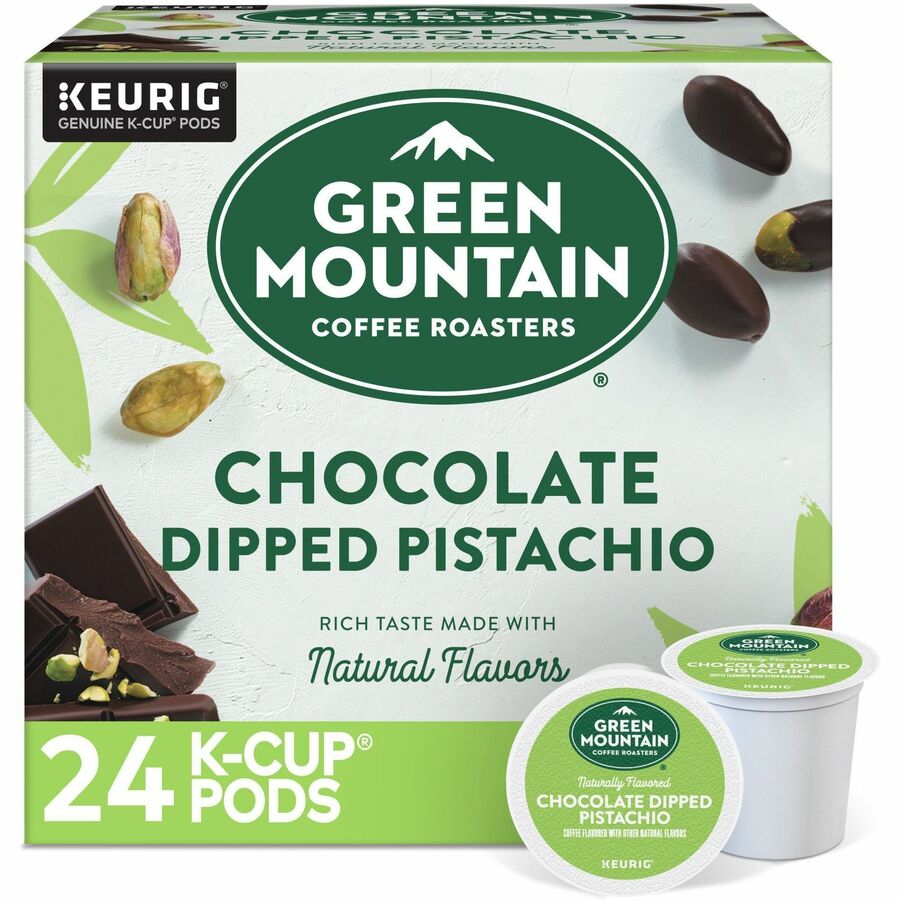 Green Mountain Coffee Roasters® K-Cup Coffee - Compatible with Keurig Brewer - Smooth - K-Cup - Chocolate Dipped Pistach