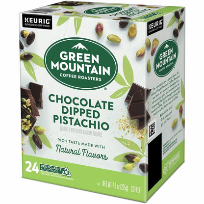 Green Mountain Coffee Roasters® K-Cup Coffee - Compatible with Keurig Brewer - Smooth - K-Cup - Chocolate Dipped Pistach