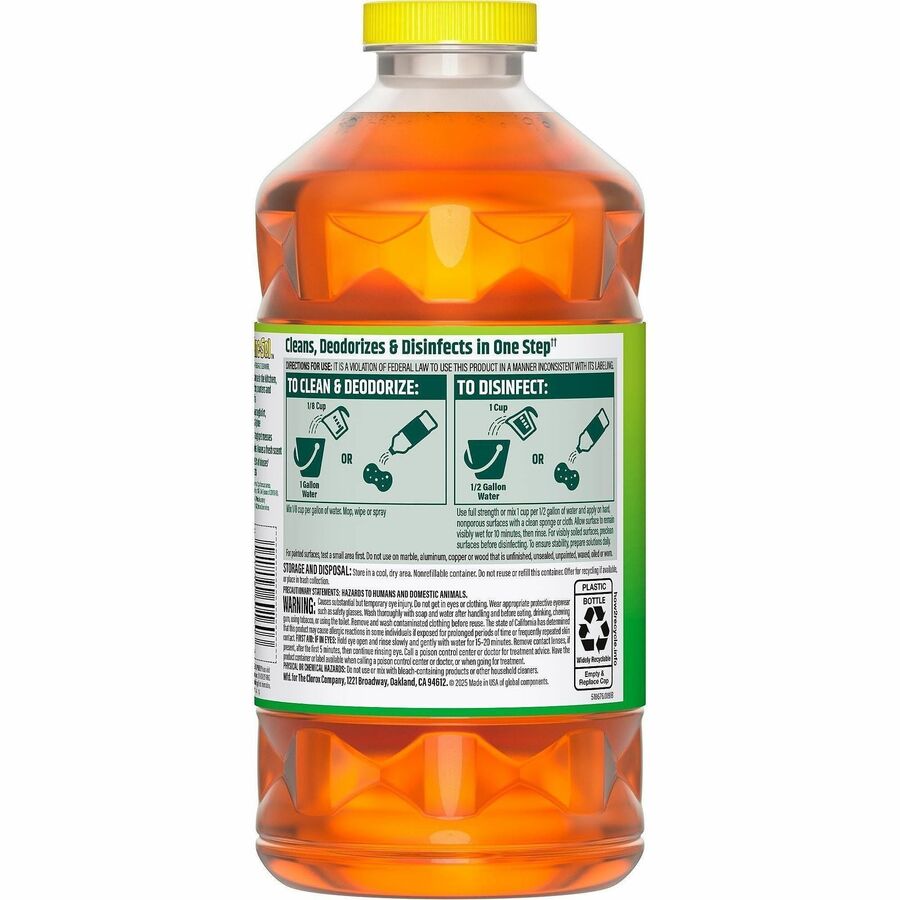 Pine-Sol Multi-Surface Cleaner - For Multi Surface - Concentrate - Liquid - 80 fl oz (2.5 quart) - Original Scent - 6 / 
