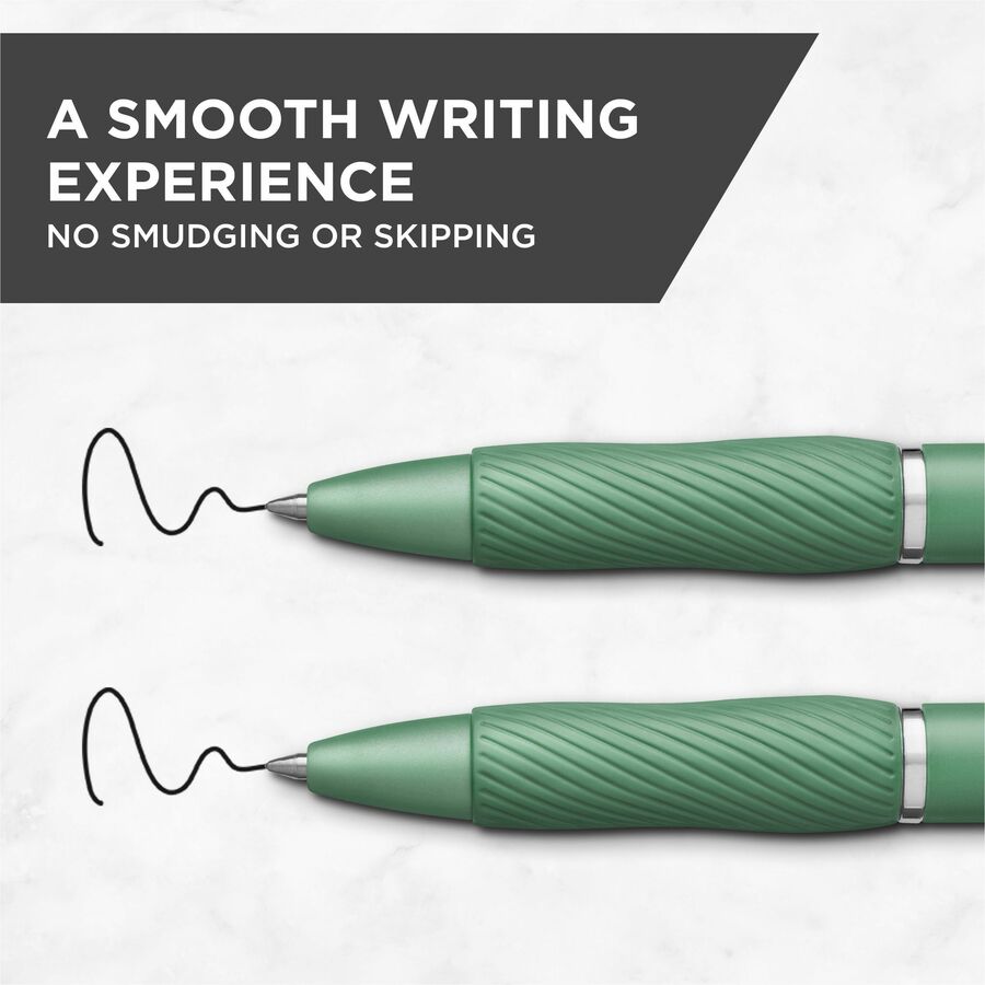Sharpie S-Gel, Fashion Barrel, Medium Point (0.7mm) - 0.7 mm Medium, Bold Pen Point - Retractable - Black Ink - Gel-base