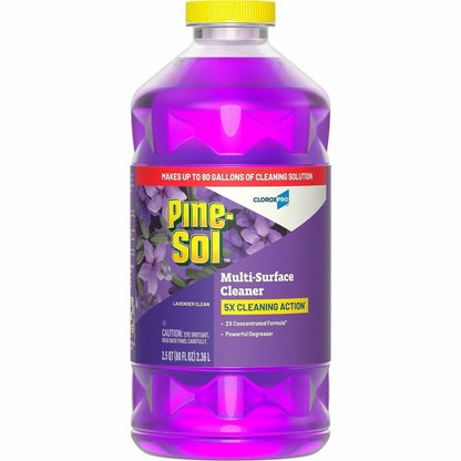 CloroxPro Pine-Sol® Multi-Surface Cleaner - For Multi Surface - Concentrate - Liquid - 80 fl oz (2.5 quart) - Lavender S