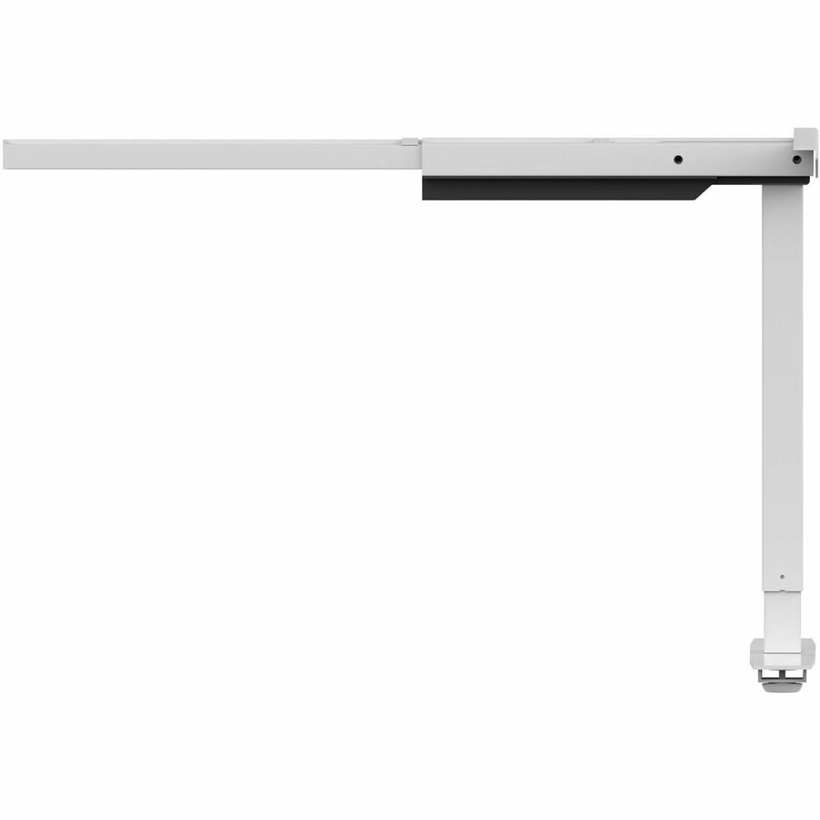 Lorell Sit-Stand 3rd-Leg Base - Silver Base - 275 lb Capacity - Height Adjustable - 45" Height x 51.60" Width x 26.40" D