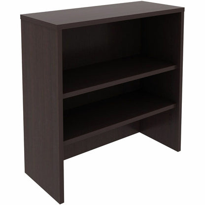 Lorell Essentials 2-shelf Stack-on Bookcase - 36" Height x 36" Width x 15" Depth - 2 Shelve(s) - Material: Laminate, Met