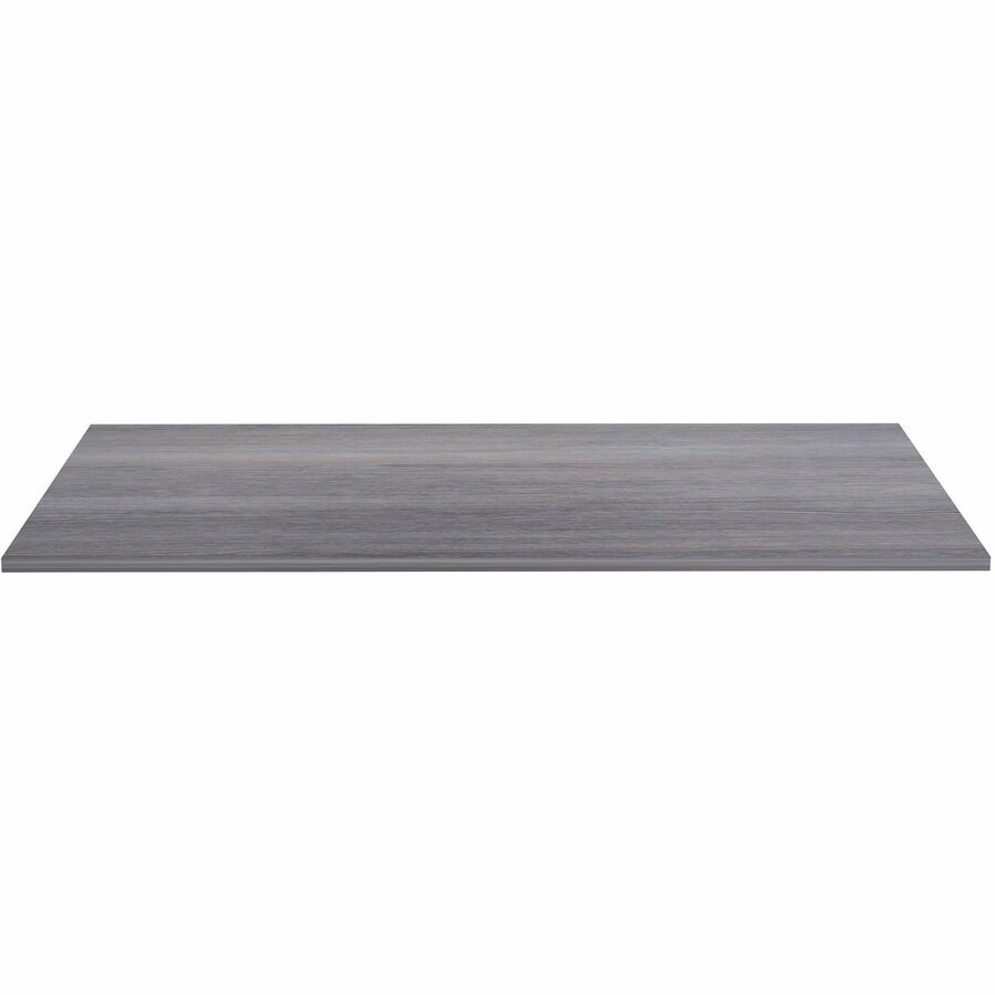 Lorell Multipurpose Tabletop - Rectangle - 30" Width x 66" Depth x 1" Thickness - Band Edge - Weathered Charcoal, Lamina
