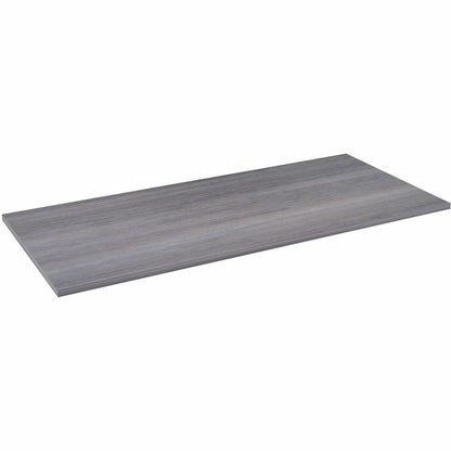 Lorell Multipurpose Tabletop - Rectangle - 30" Width x 66" Depth x 1" Thickness - Band Edge - Weathered Charcoal, Lamina