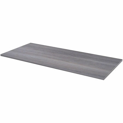 Lorell Multipurpose Tabletop - Rectangle - 30" Width x 66" Depth x 1" Thickness - Band Edge - Weathered Charcoal, Lamina