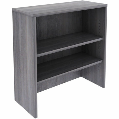 Lorell Essentials 2-shelf Stack-on Bookcase - 36" Height x 36" Width x 15" Depth - 2 Shelve(s) - Material: Laminate, Met